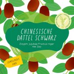 Chinesische Dattel schwarz Etikett